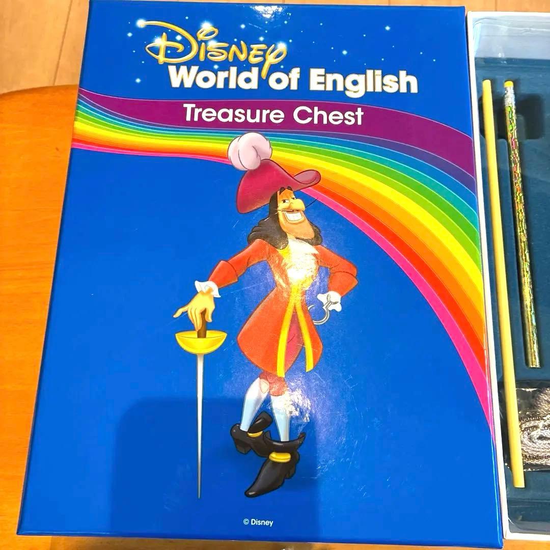【最新版、未使用】DWE ディズニー英語 トレジャーボックス 宝箱