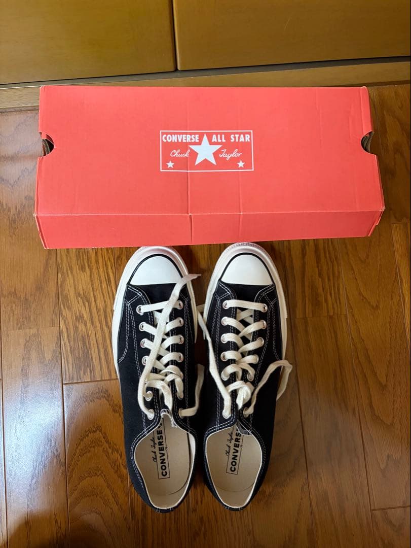 [新品未使用！] CONVERSE チャックテイラー　ct70 ブラック29cm