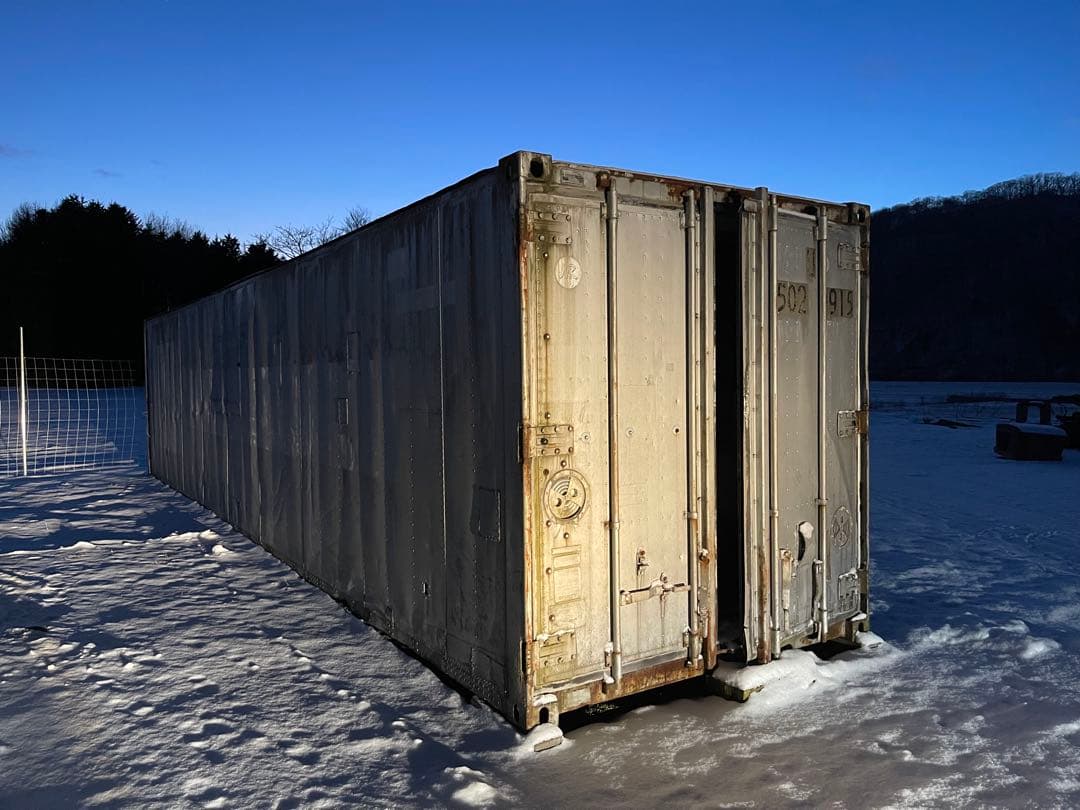 40フィート冷凍庫