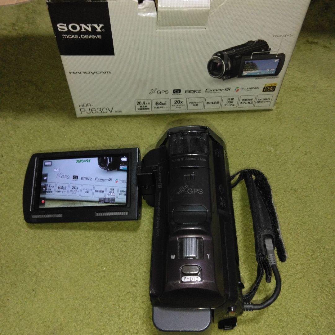 SONY PJ630V ビデオカメラ 本体 箱あり 動作品