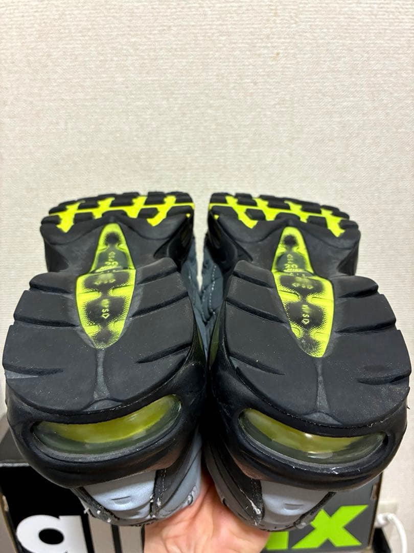 NIKE AIRMAX95 OG 2020イエローグラデーション27.5㎝