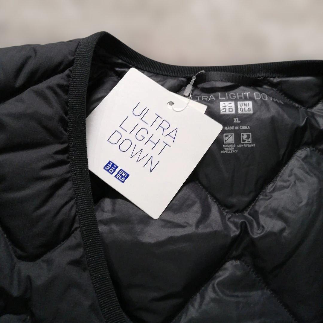 新品未使用ユニクロ　ウルトラライトダウンリラックスジャケット　XLブラック