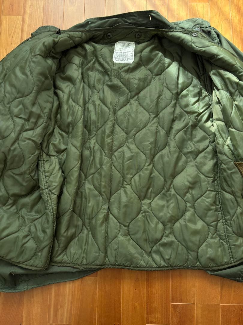 実物 USED米軍 M-65フィッシュテール シェルライナー