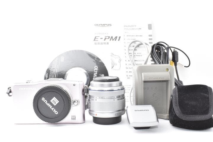 OLYMPUS PEN E-PM1 ピンクレンズキット sdカード付き