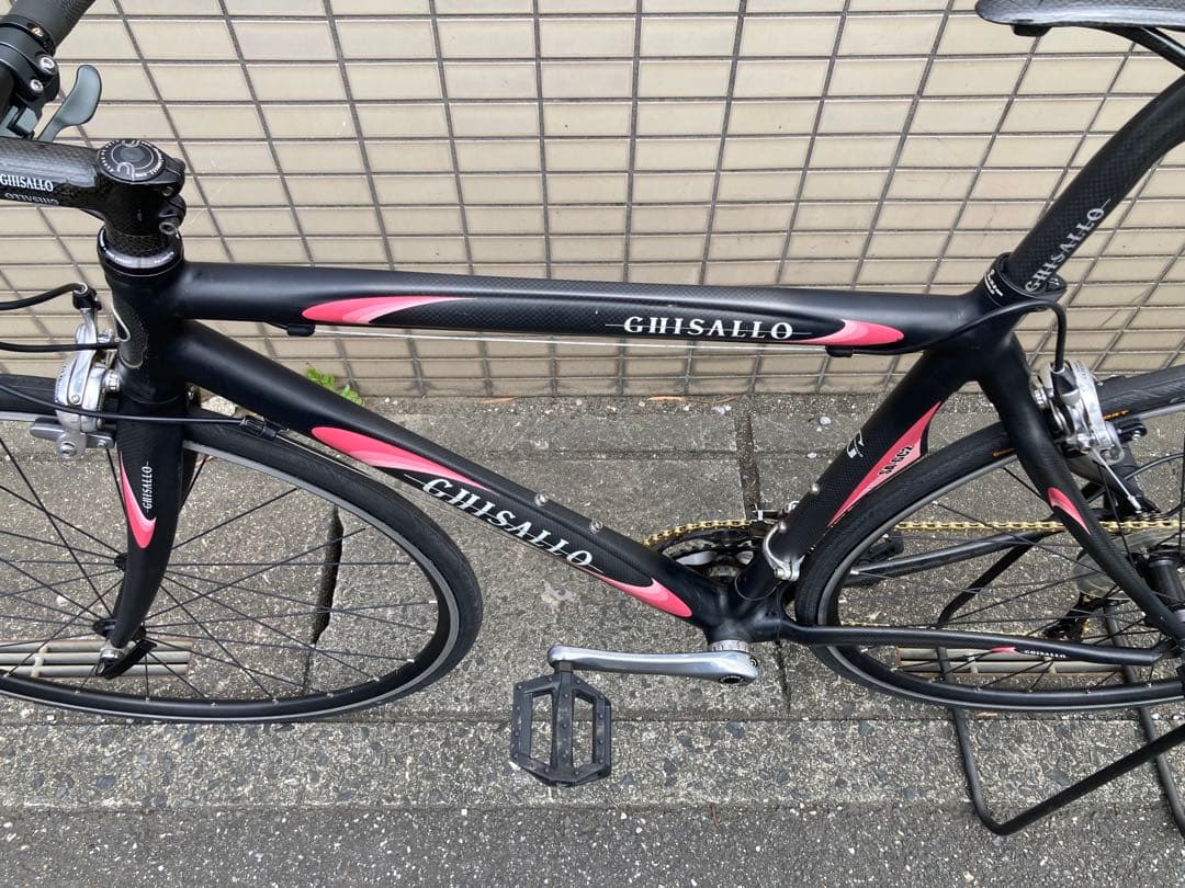 ギザロ GHISALLO SA-GC2 カーボンフレーム タイヤ&チェーン新品