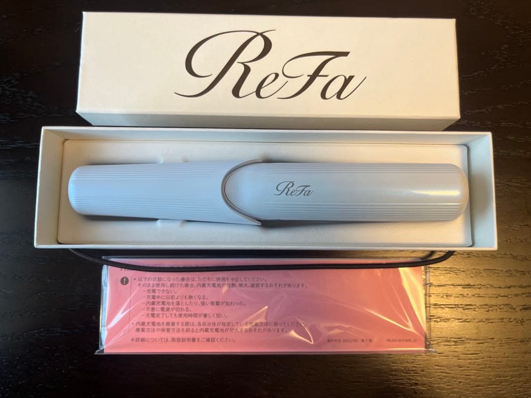 ReFa フィンガーアイロン　ホワイト