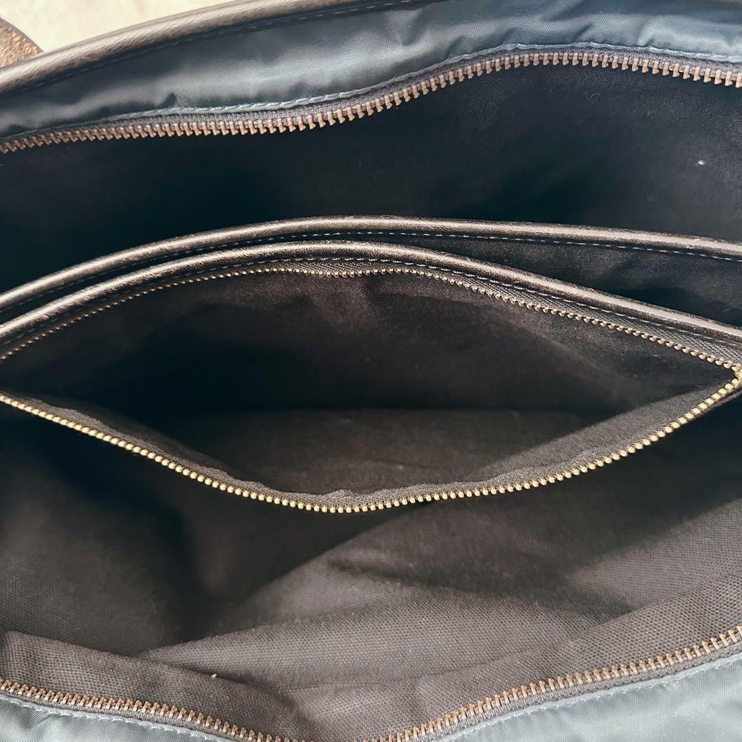 フェリージ　ビジネスバッグ　ブリーフケース　ナイロン　レザー　12-39