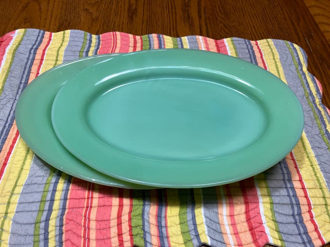 ファイヤーキング　ジェダイ　レストランウエアー 楕円形 大皿 2枚セット