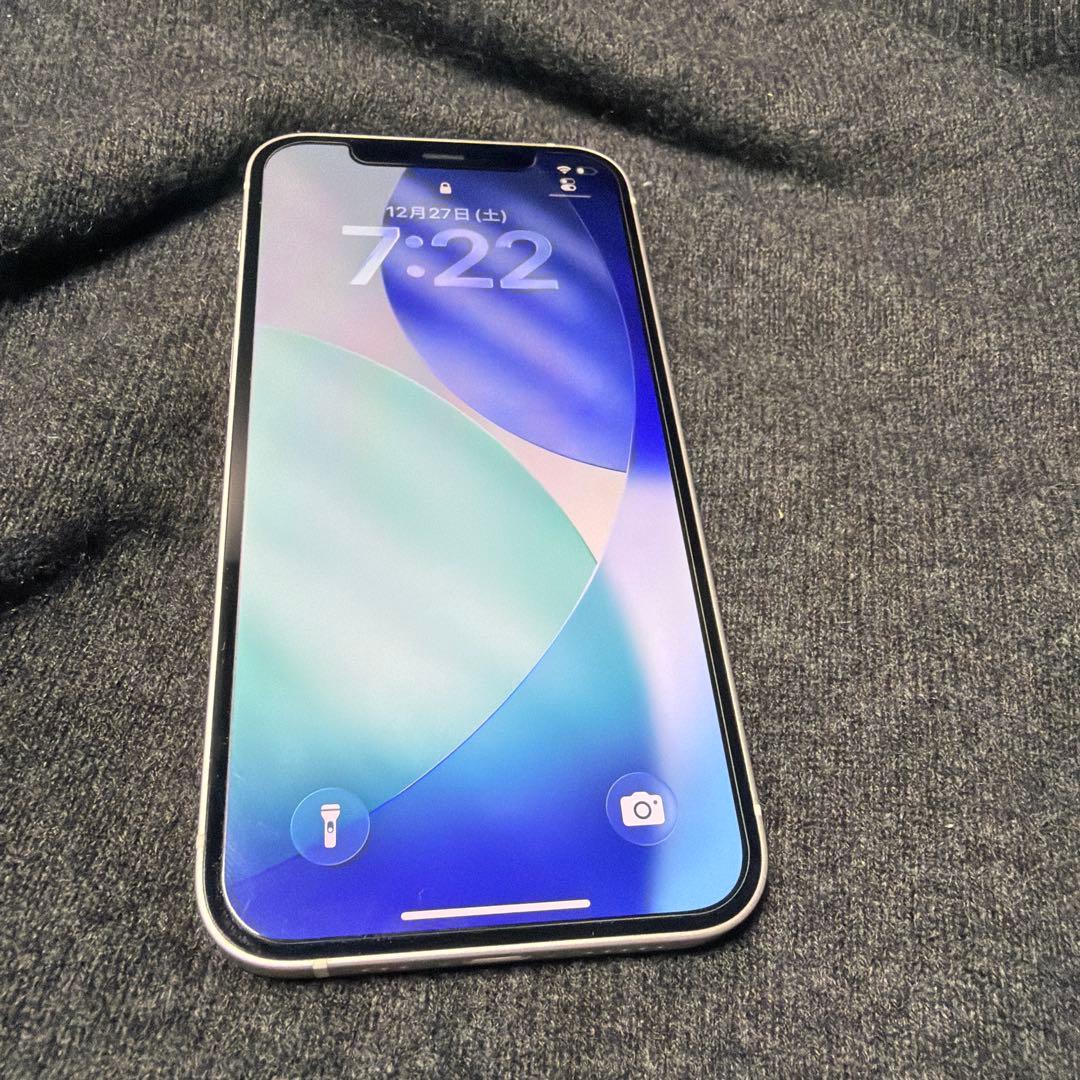 Apple iPhone 12 ホワイト 本体　64GB No.0012