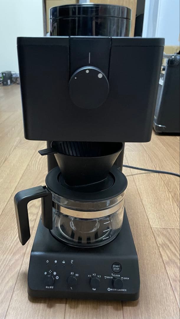 ツインバード　全自動コーヒーメーカー　CM-Ｄ457 3杯用