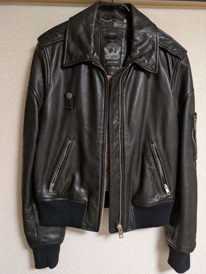 DIESEL 牛革 革ジャン レザージャケット