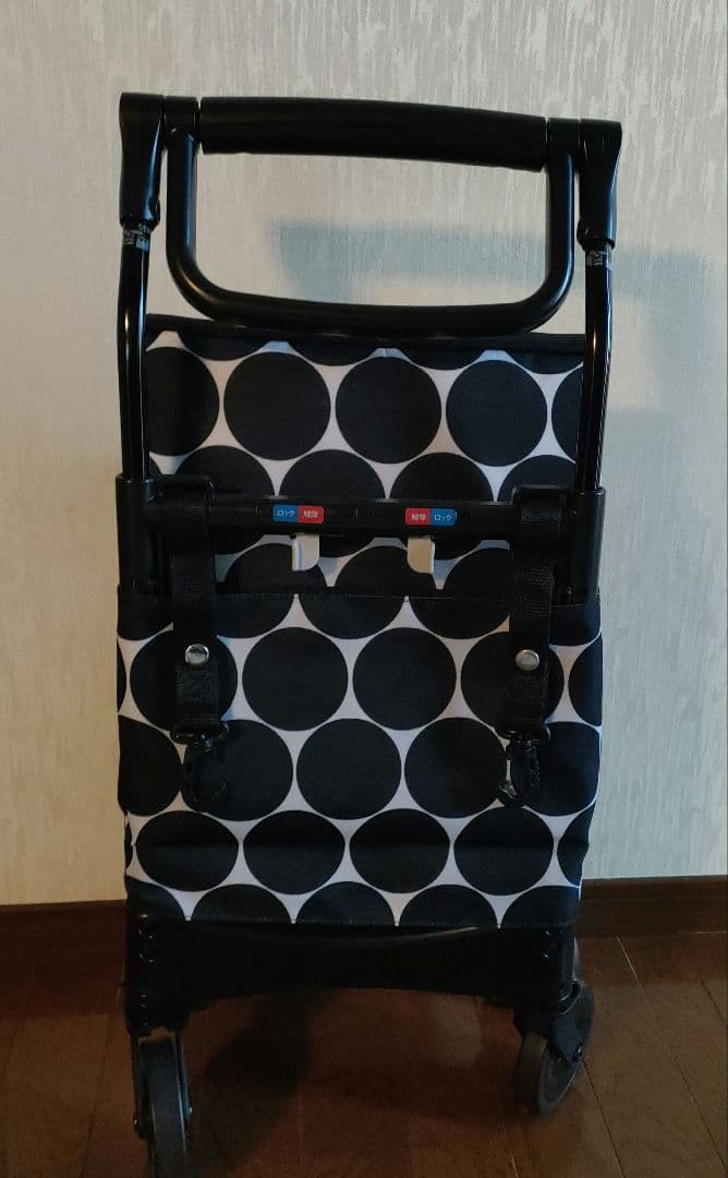 【新品未使用品】GRANMARIE ショッピングカート GM-124 ドット柄