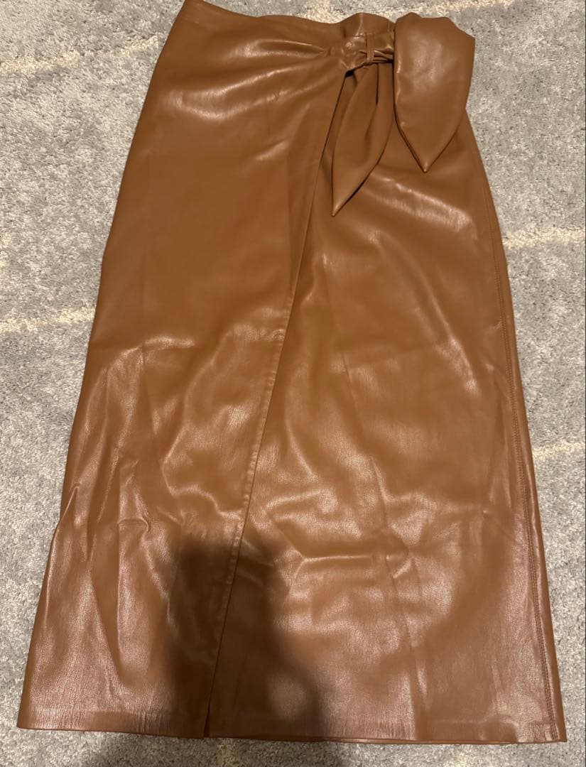 NANUSHKA ラップスカートリボンつき