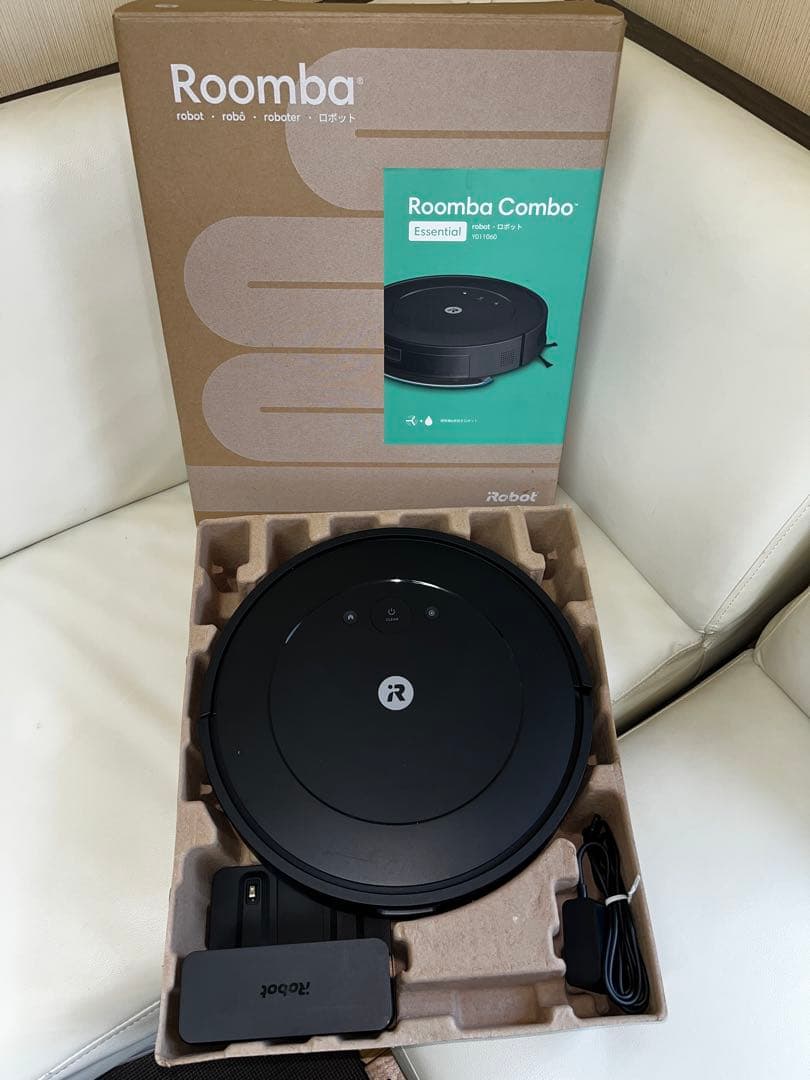 美品！Roomba Combo E ssential Y011060本体 充電器