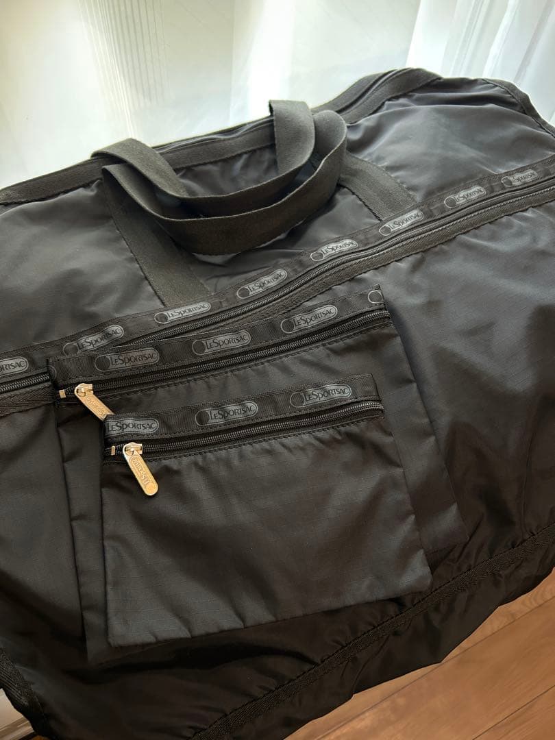⭐️美品‼️レスポートサック　エクストララージウィークエンダー　黒　ブラック