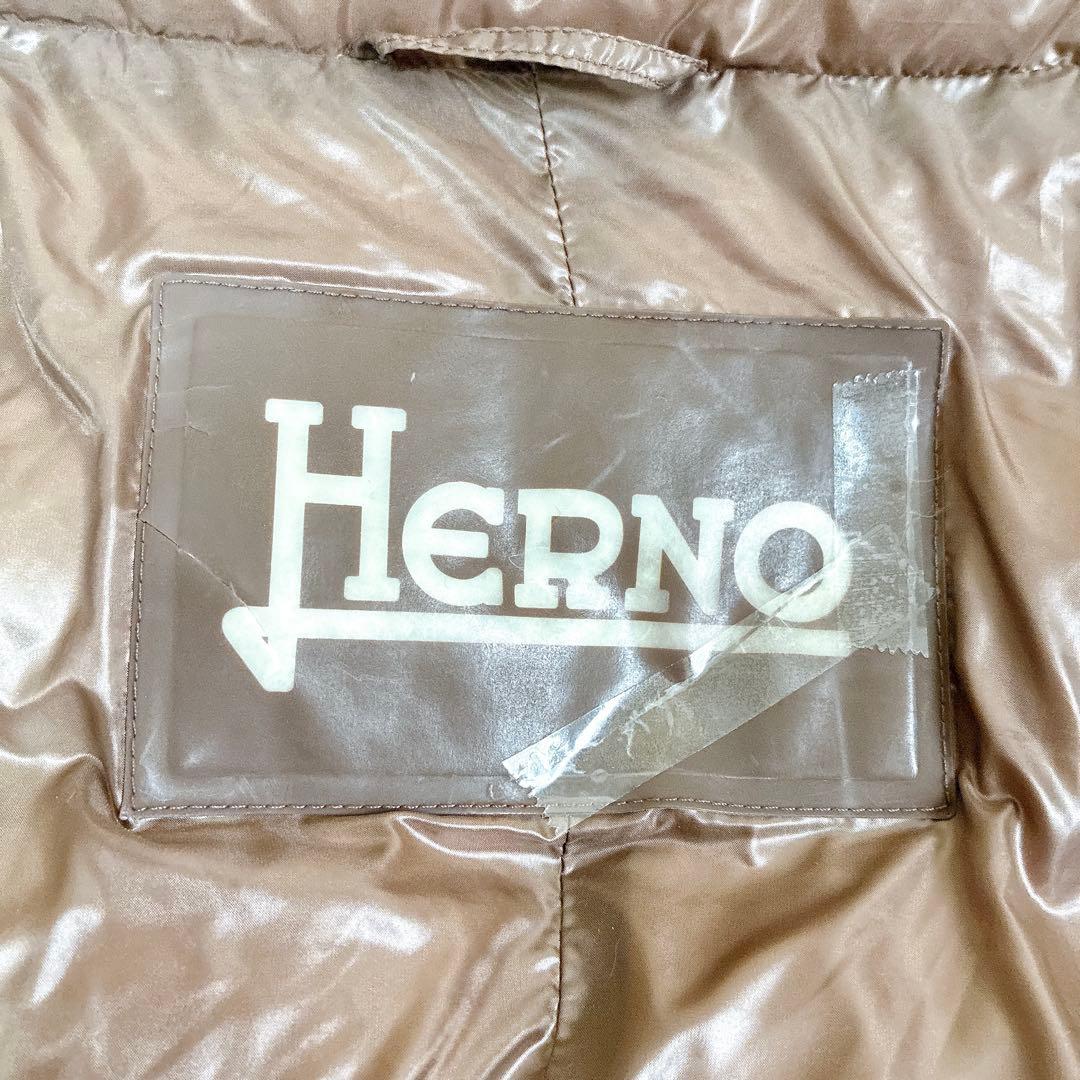 HERNO ヘルノ　ダウンコート　グースダウン　L
