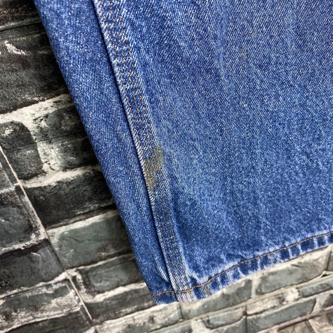 カーハート☆デニムパンツ ダブルニー バギー w44 古着 メキシコ製 hw1