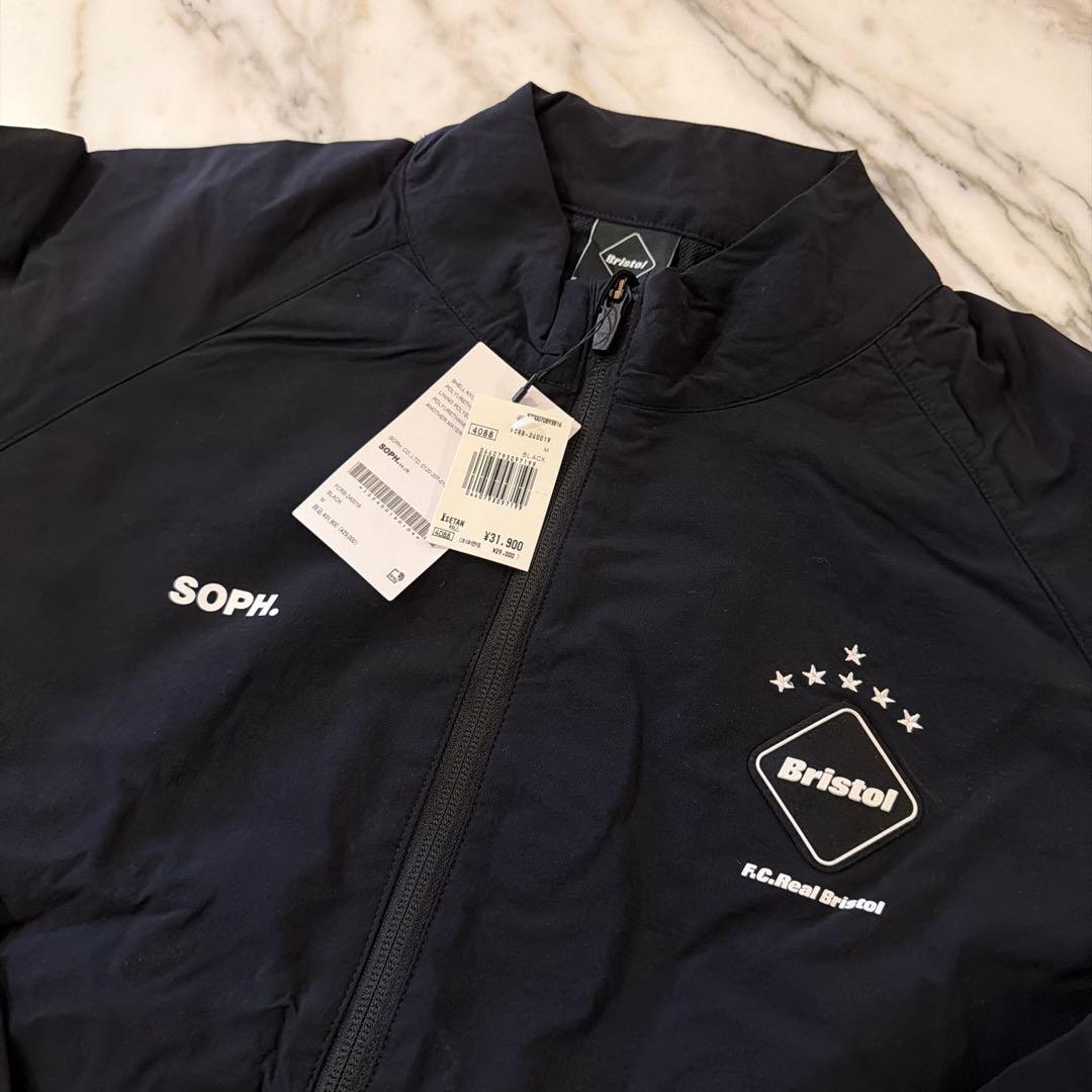 マ*ナ様 新品　SS24 FCRB TEAM TRACK JACKET BLAC