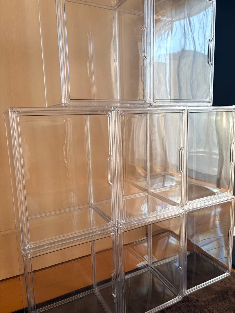 マルチクリアボックスワイド 7点セット 3coins