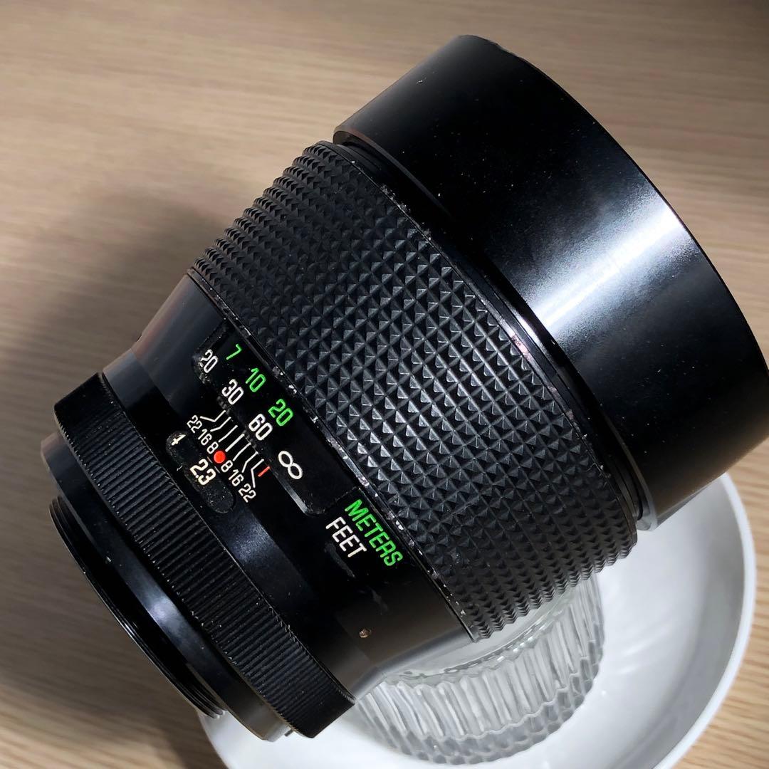 専用キャップ付レア？vivitar series1 135mm f2.3 M42