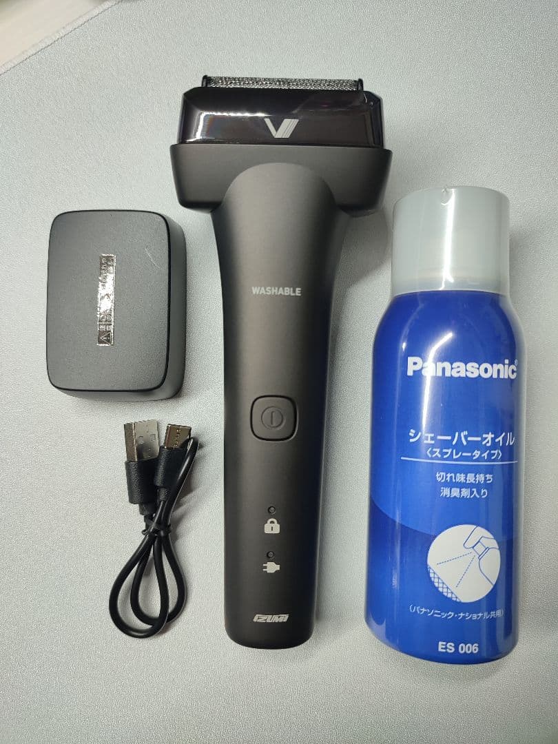 イズミ IZUMI IZF-V855W メンズ電気シェーバー セット