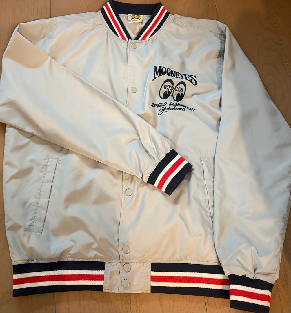 MOONEYES ジャンパー・ブルゾン シルバー