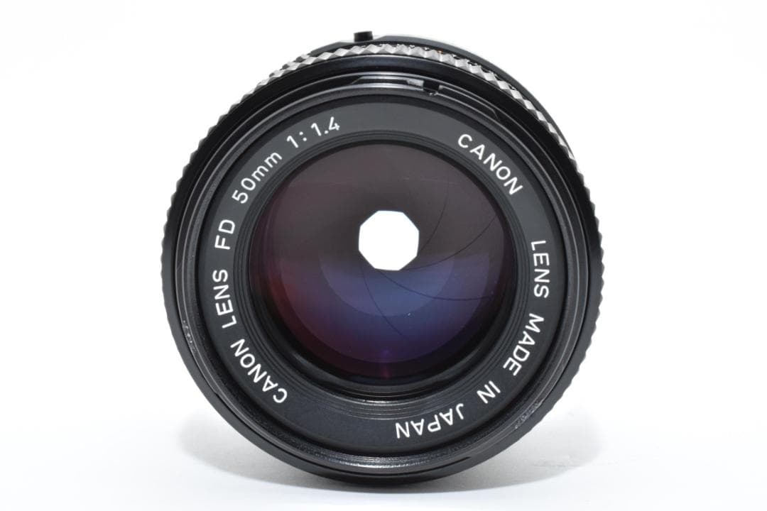 レンズ(単焦点) CANON NEW FD 50mm F1.4 #7846
