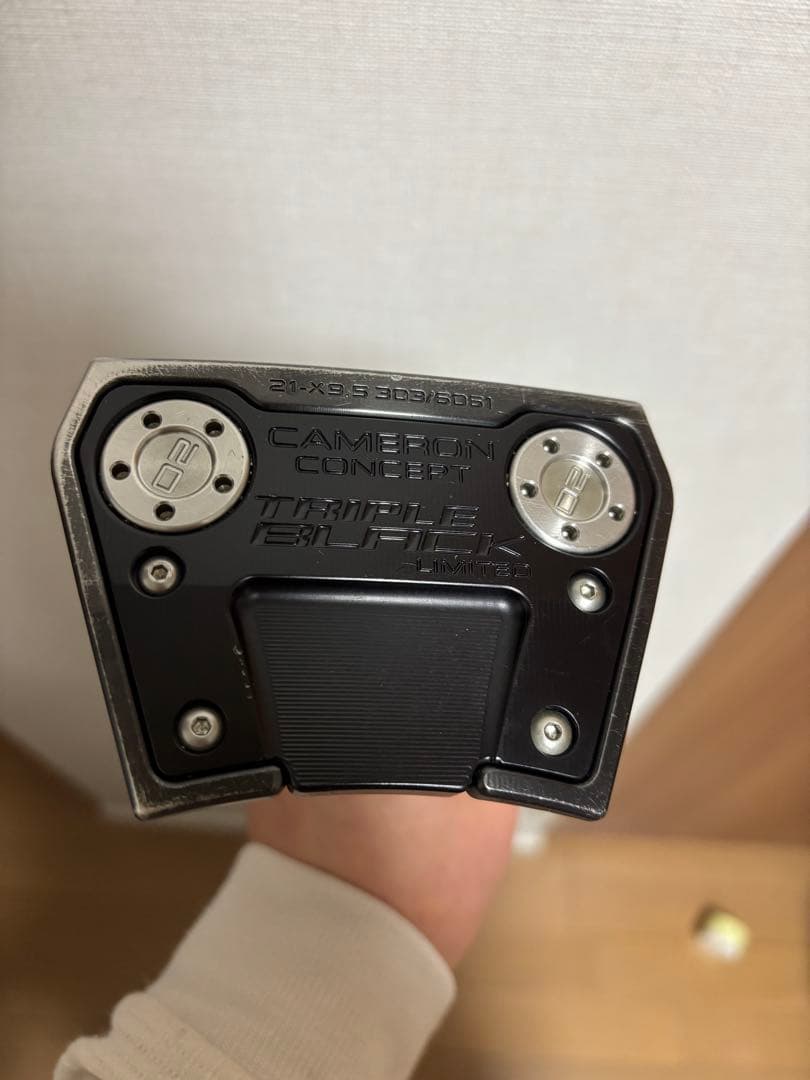 値下げ！Scotty Cameron Triple Black LIMITED