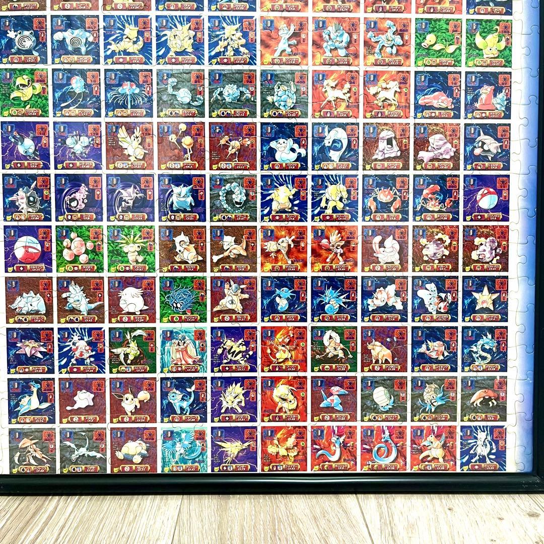 希少　初代ポケモン ポケモン最強シール烈伝コレクションジグソーパズル 500