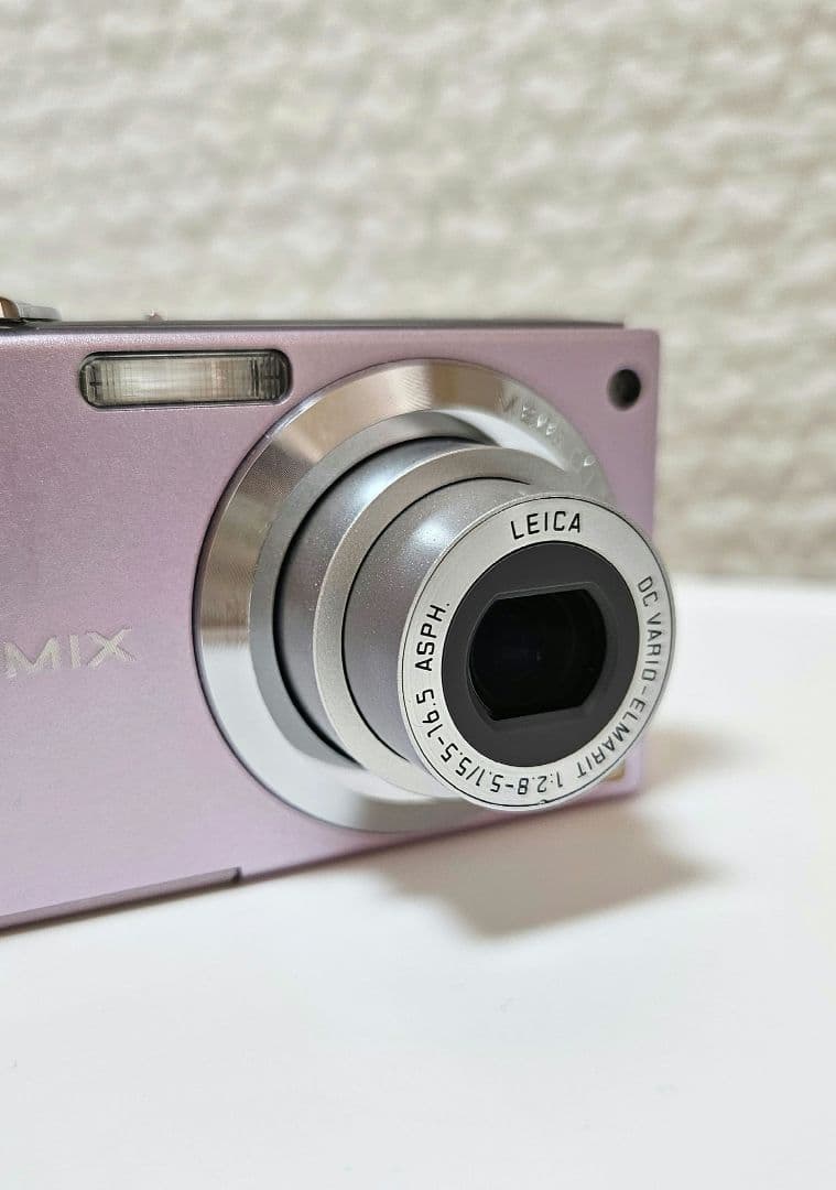 美品✨動作品✨LUMIX DMC-FS3 ピンク　純正バッテリー・充電器
