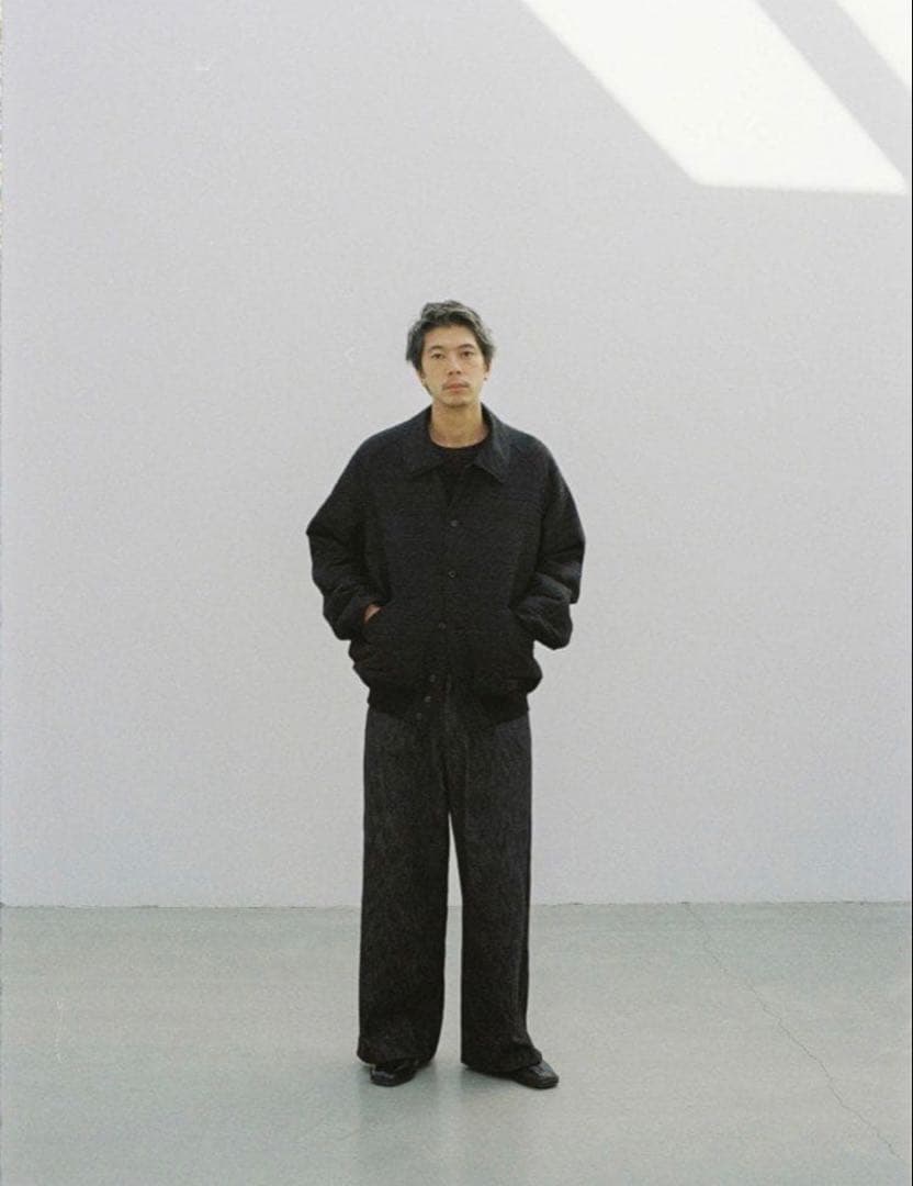 LIDNM WILD SILK PADDED BLOUSON Sサイズ