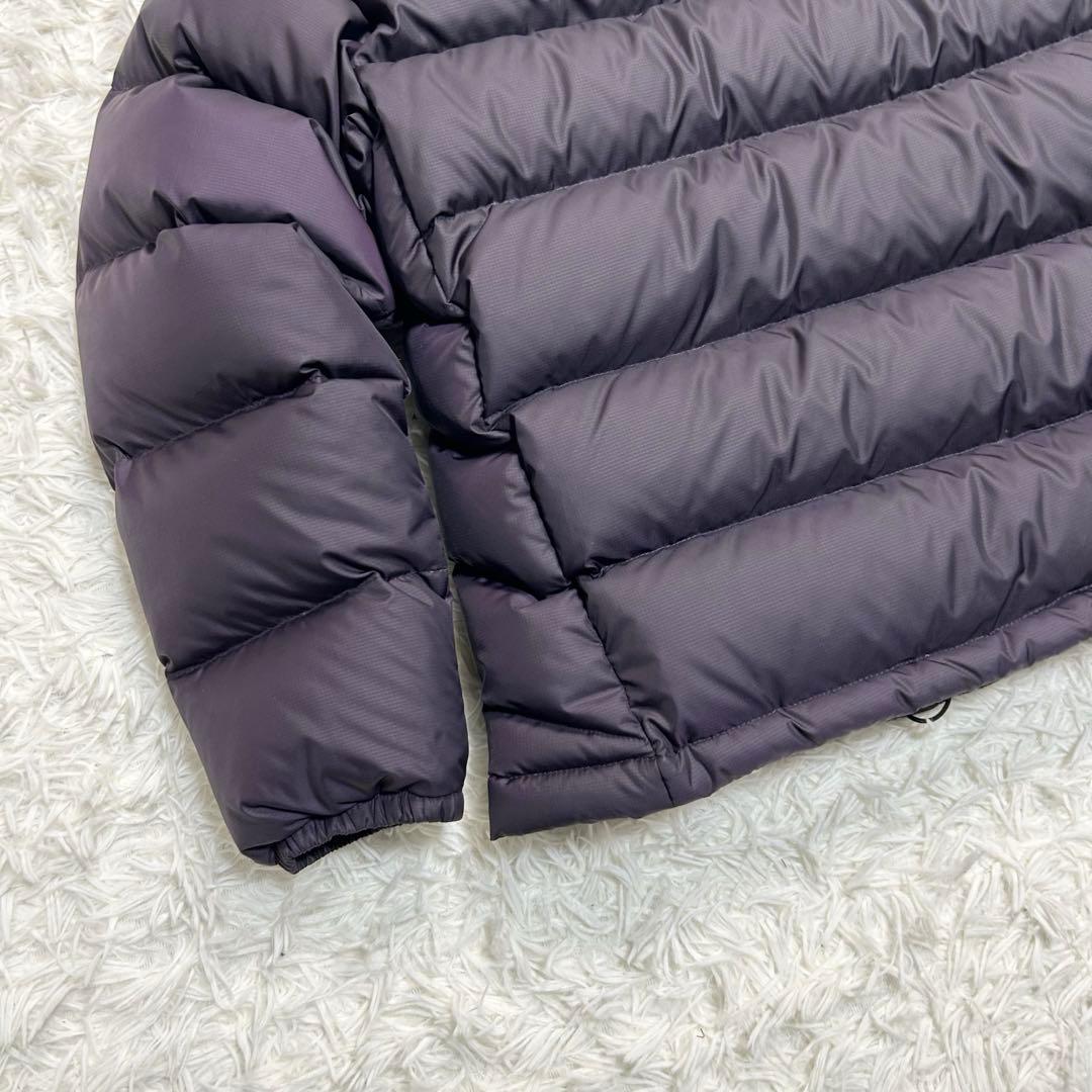 旧タグ Patagonia パタゴニア ダウンジャケット ヌプシ 肉厚 黒系 紫