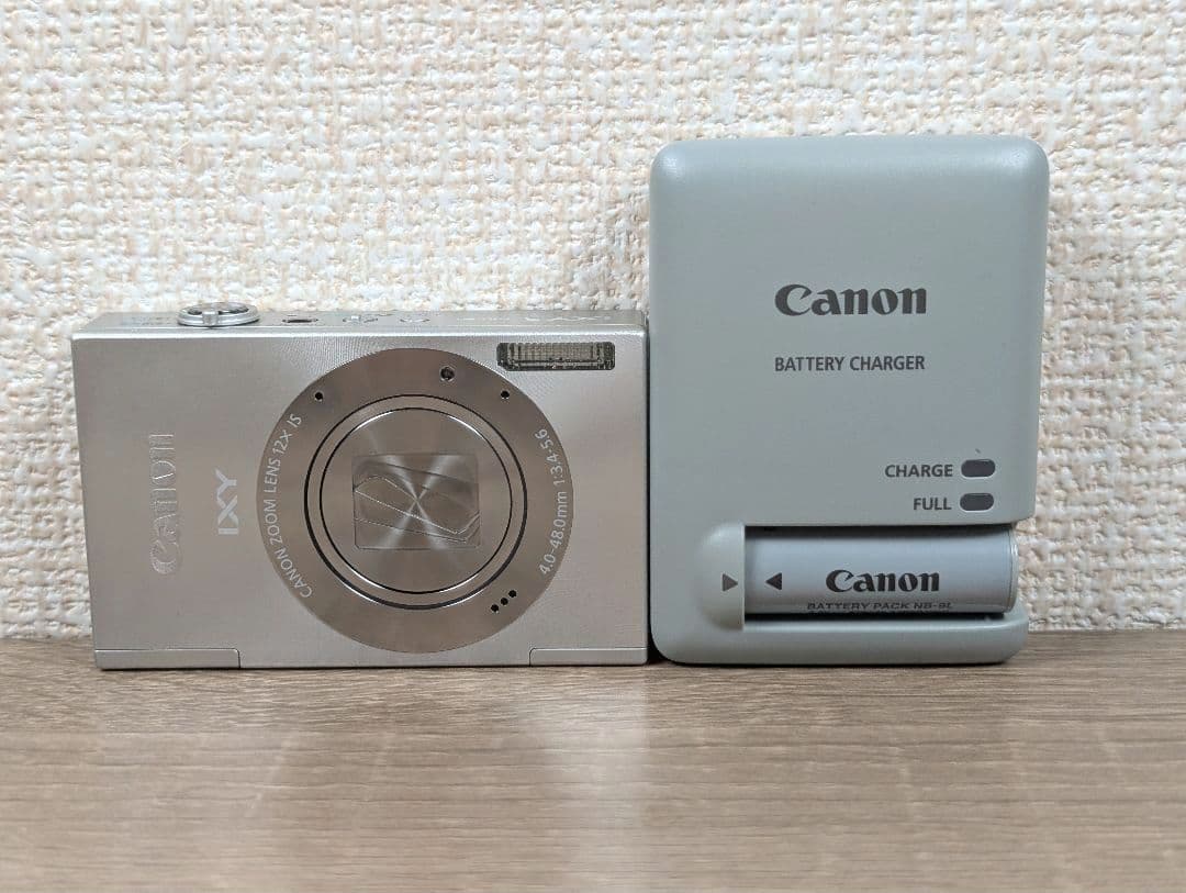 【外観美品】Canon IXY 3 PC1736 シルバー デジタルカメラ