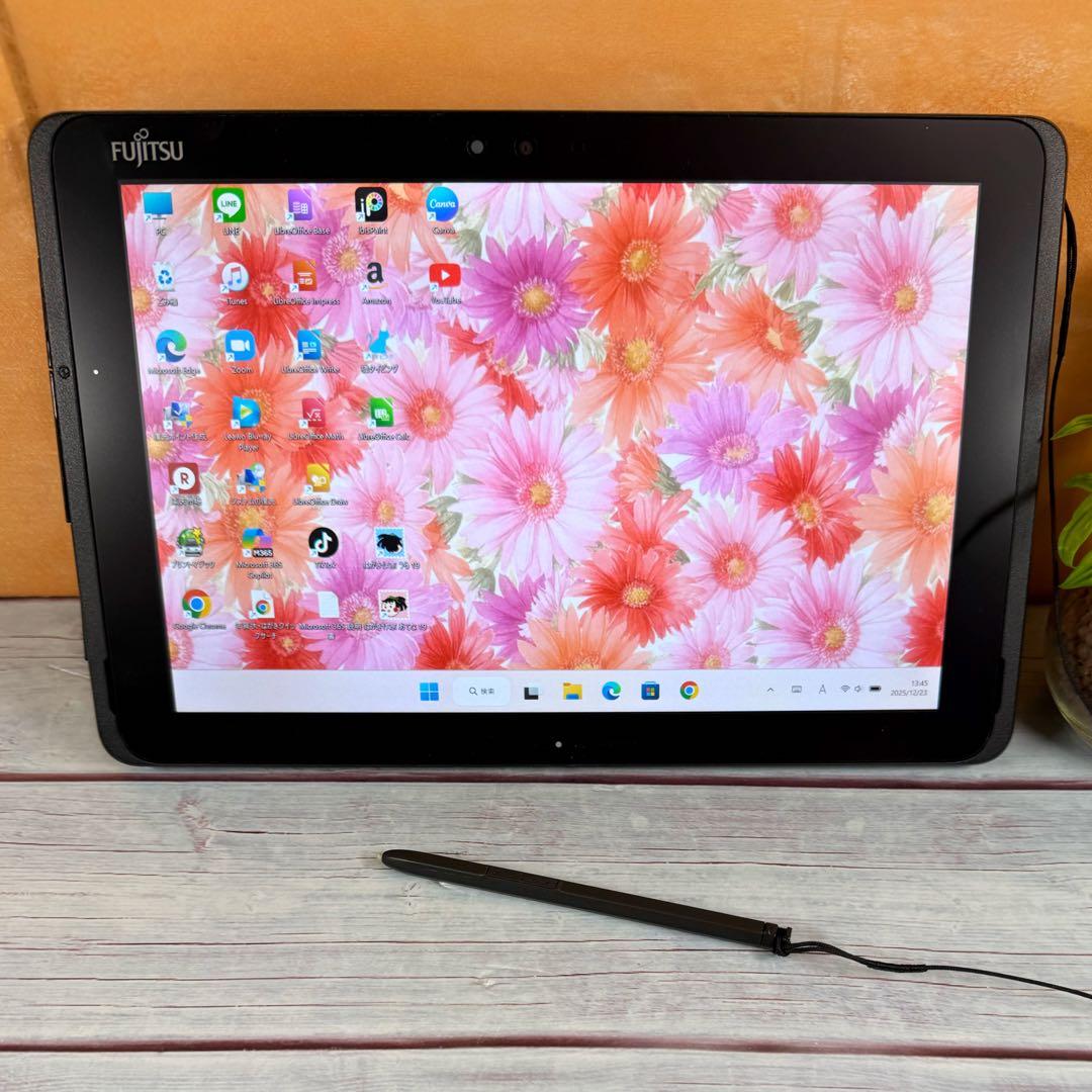 Fujitsu タブレットノートPC 8GB SSD