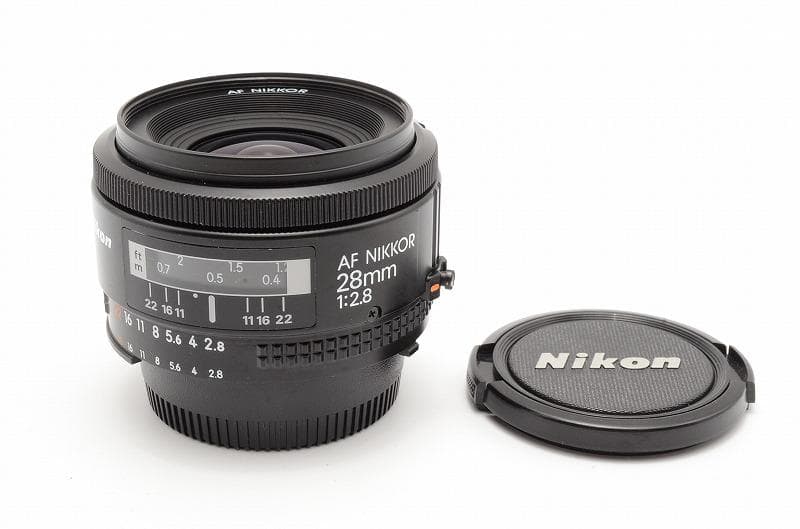 [美品] Nikkor AF NIKKOR 28mm f2.8 #12532