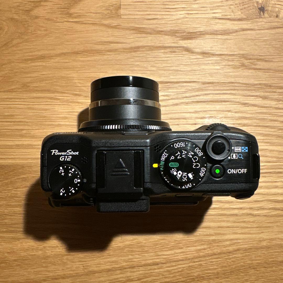 ⭐︎美品⭐︎ Canon G12 コンデジ 2バッテリー ストラップ 充電器付き