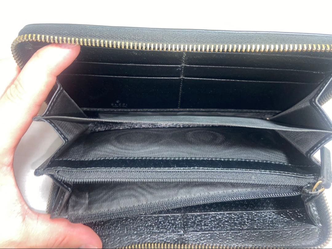 GUCCI グッチ 長財布 蜂bee ビー アニマリエ ユニセックス シリアル有