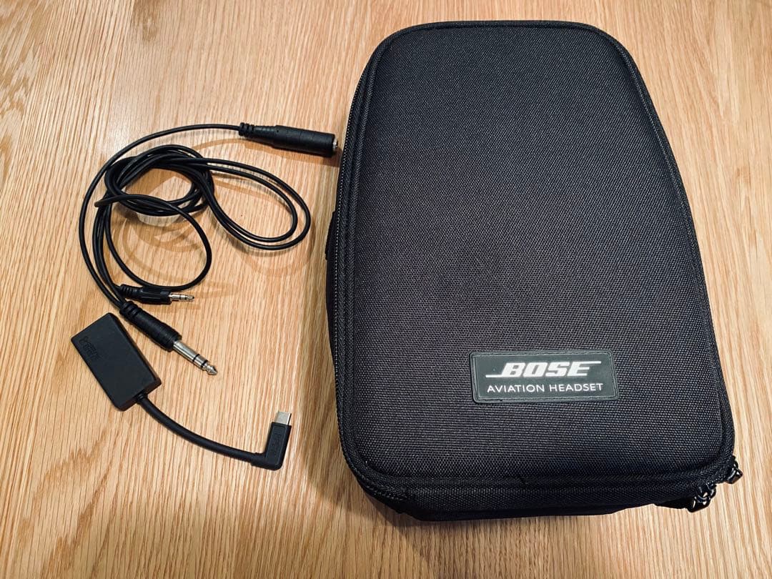 BOSE A20 Aviation Headset （録音用分岐ケーブル付)