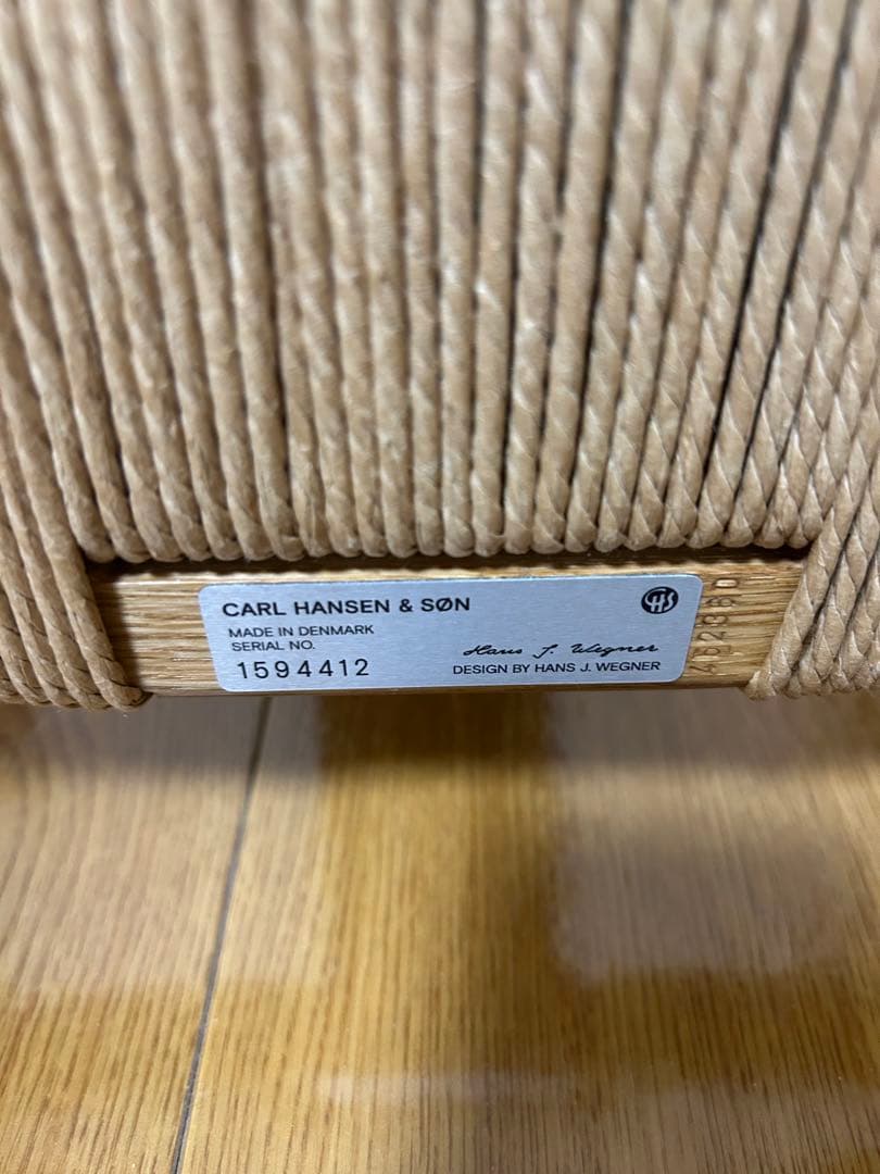 【美品、正規品】Yチェア　CH24　オーク　オイル仕上げ　カールハンセン