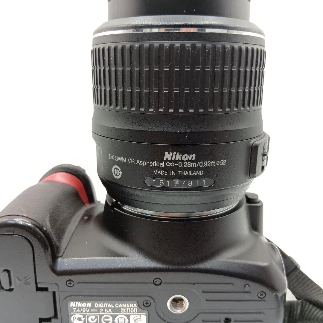 【美品】Nikon D3100 デジタル一眼レフカメラ（K）