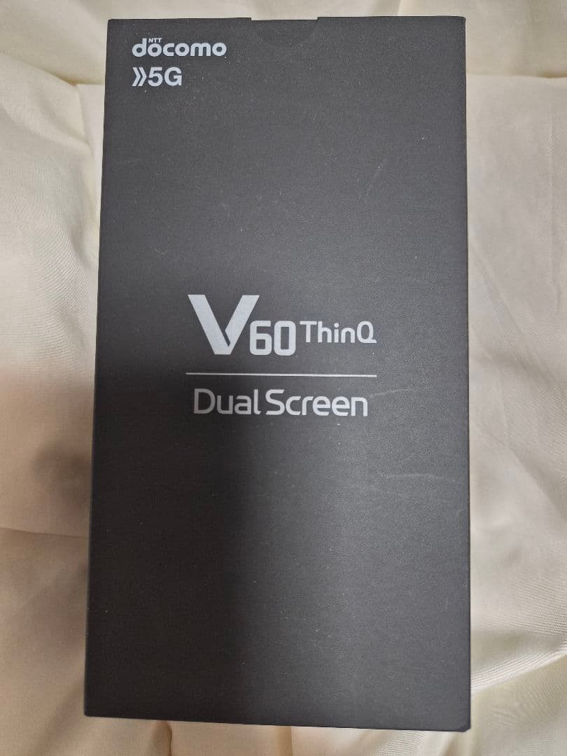 【激レア】docomo LG V60 ThinQ 5G デュアルスクリーン