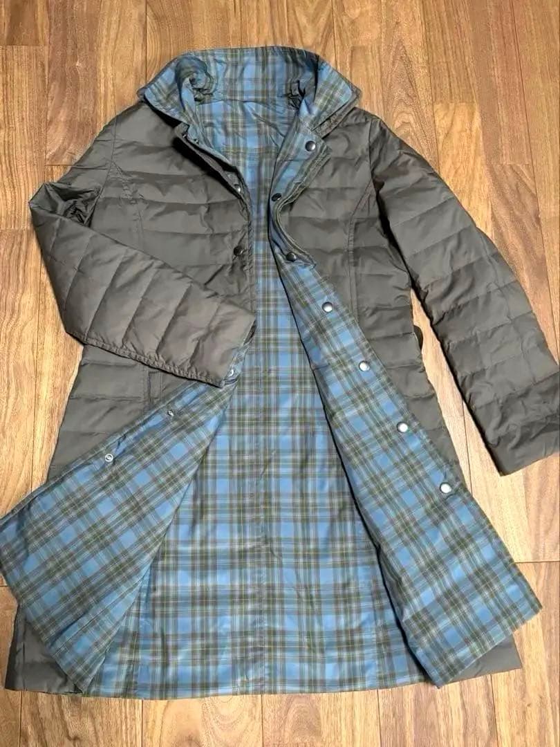 美品 マドモアゼルノンノン リバーシブルコート