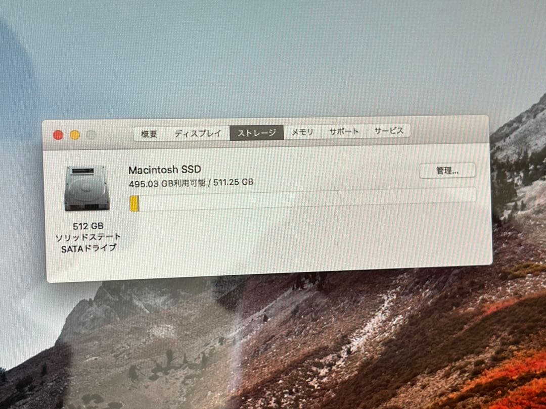 Macデスクトップ iMac 2009 21.5 SSD512GB GeForce