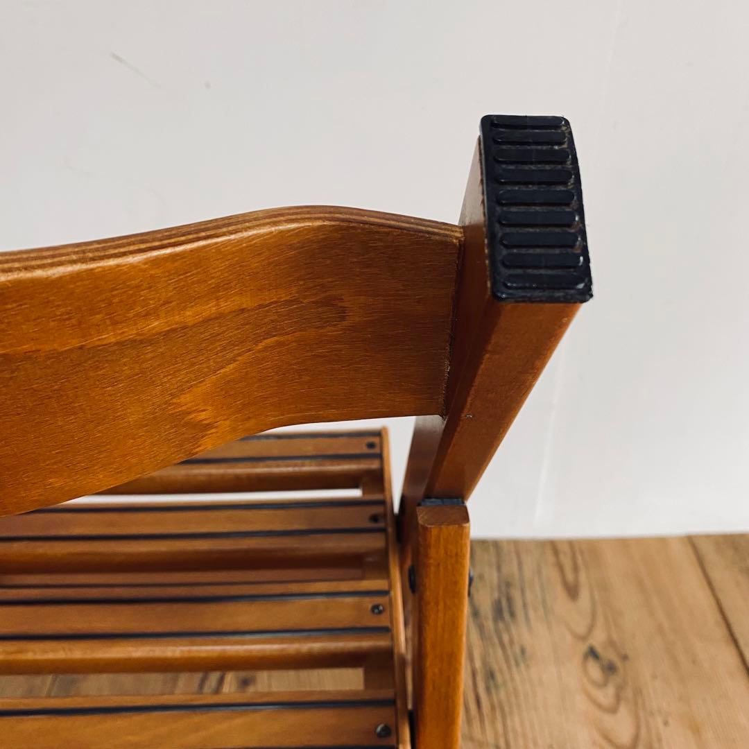 DEL FABBRO イタリア製 フォールディング チェア 椅子 折り畳み