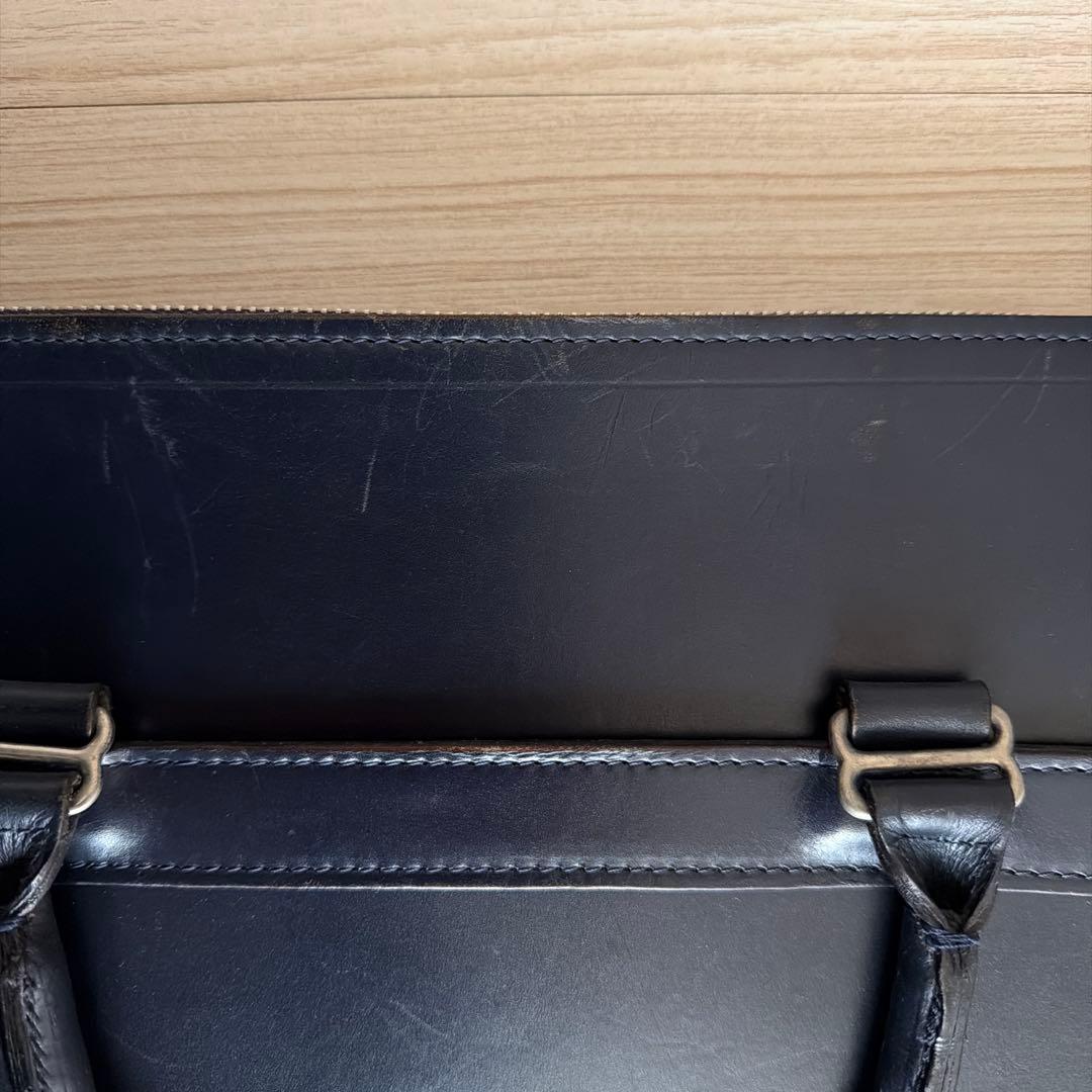 WHITEHOUSE COX BRIEFCASE ネイビー