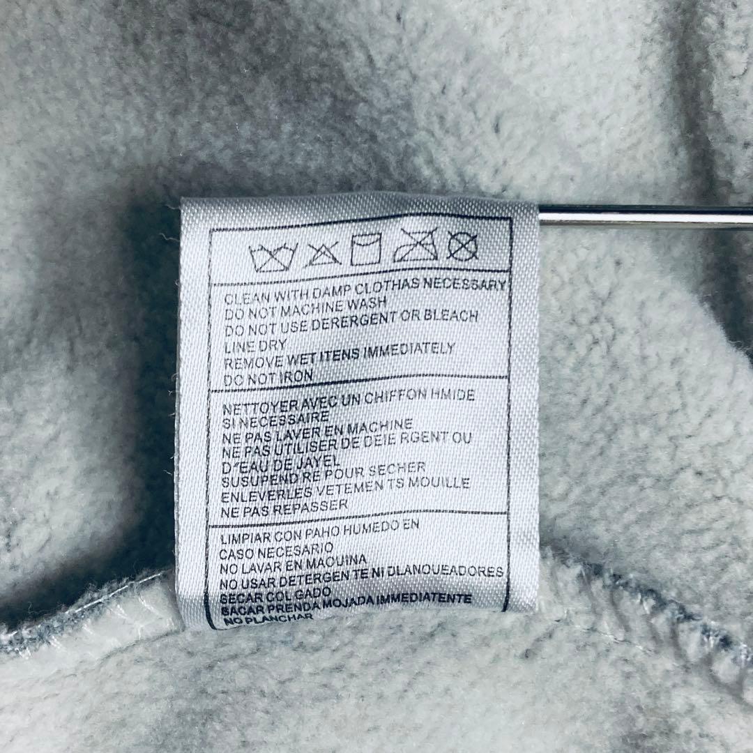 【限定コラボ】ステューシー×ナイキ☆ワンポイント刺繍ロゴ　裏起毛　2XL相当