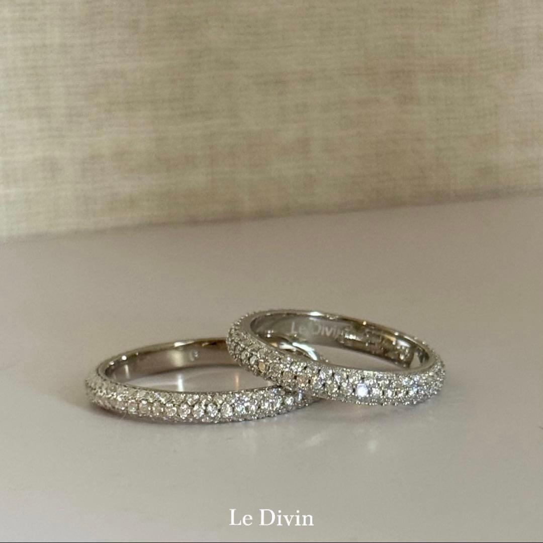 一点限定価格 11号 モアサナイト パヴェリング フルエタニティ S925