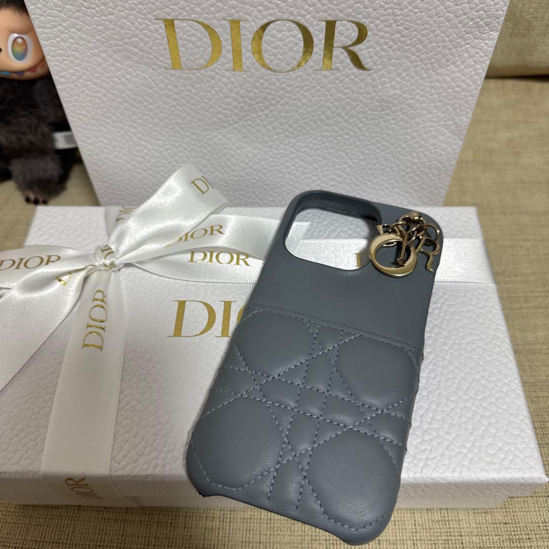 今だけ限定値下げLady Dior iPhone15proケース　本物購入証明有