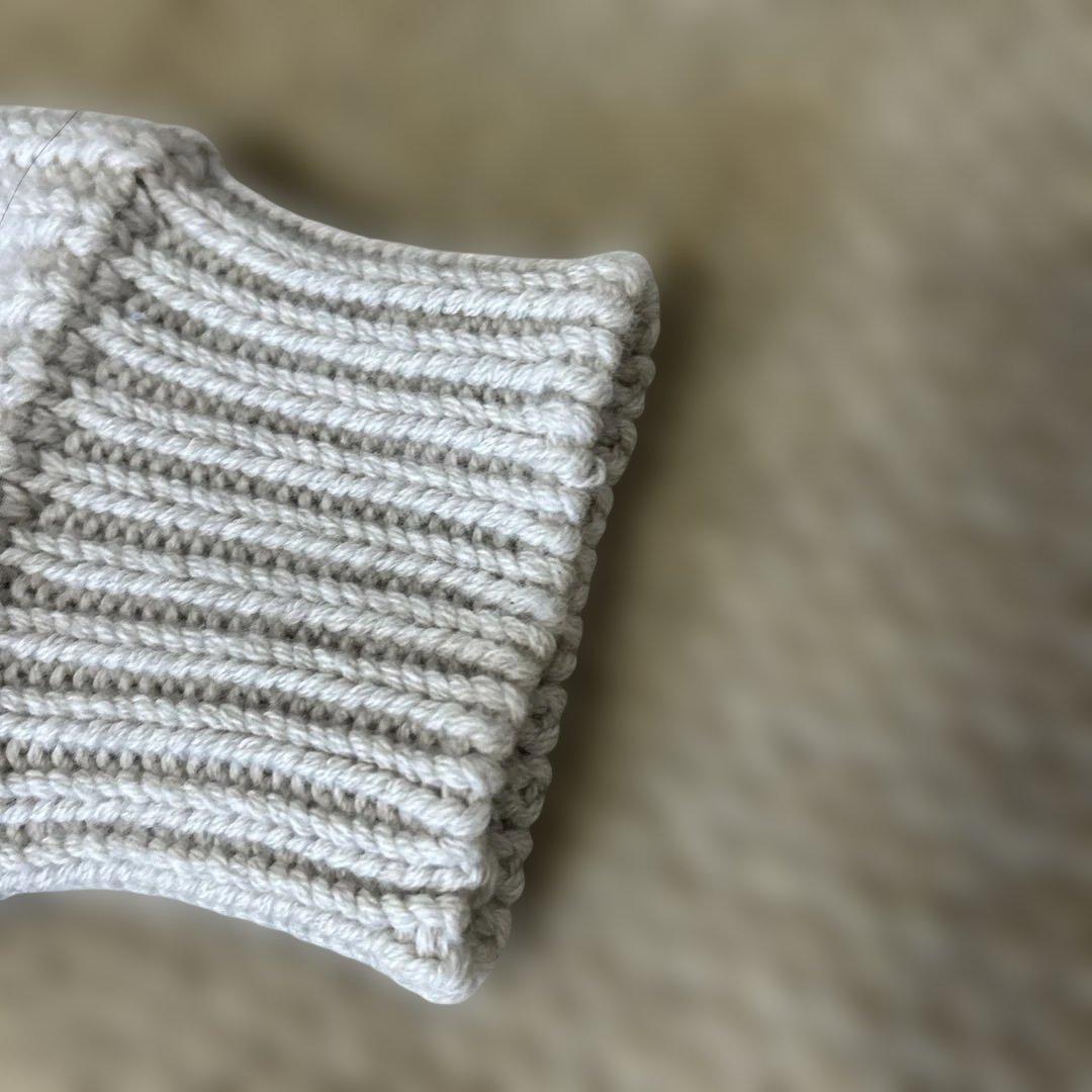 早い者勝ち【美品】HERNO ダウンジャケット ジップアップ　ニット　40