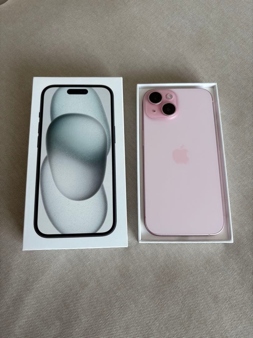 【よつば】Apple iPhone 15 ピンク 本体